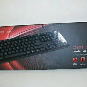 Ihome k301 classic corded keyboard desk NIBtop